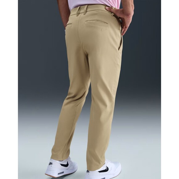 Nike Standard Fit Repel Golf Pants Chino Golf Pants Khaki FD5619-250 Men's 42x32 - Picture 10 of 13